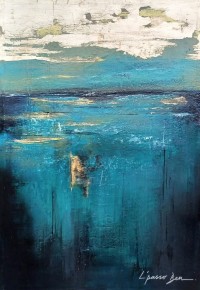 L'passo Benjamin, 20 x 30 Inch, Acrylic on Canvas, Abstract Paintings, AC-LPB-058 L'passo Benjamin, 20 x 30 Inch, Acrylic on Canvas, Abstract Paintings, AC-LPB-058